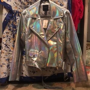 Forever 21 Jackets & Coats - FOREVER 21 metallic jacket Forever 21 Jackets & Coats - FOREVER 21 metallic jacket